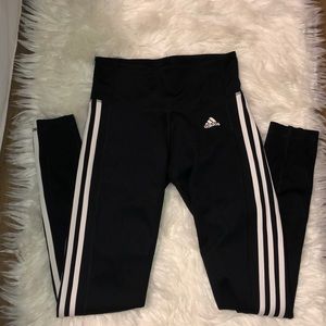 Adidas 3 stripe leggings
